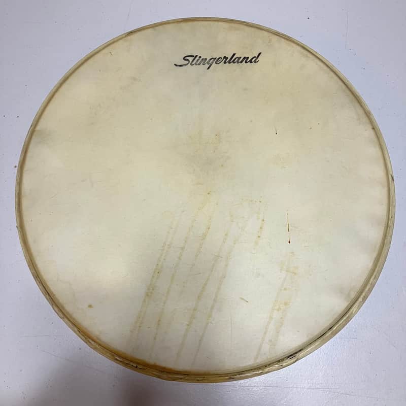 Slingerland 20” calf skin bass drum head 1950’s/60’s - Calf skin image 1