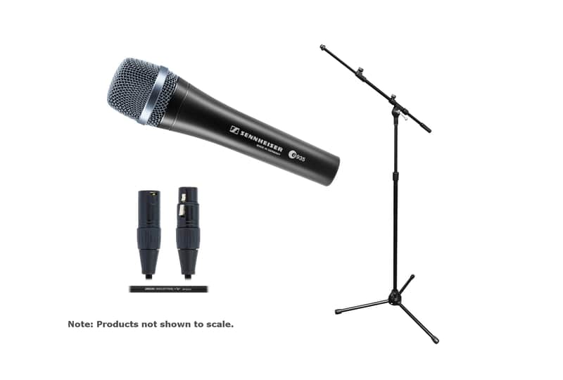 Sennheiser E935-SOLO-K e 935 SOLO Bundle with Mic + Tripod Stand / Boom + Cable image 1