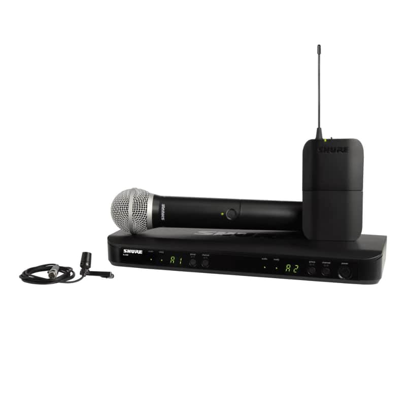 Shure BLX1288/CVL Wireless Combo System-H11 *USA Small Business* image 1