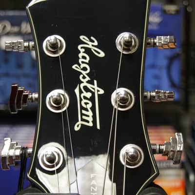 Hagstrom Fantomen white electric guitar Left hand image 18