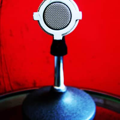 Vintage 1970's Shure 589S / PE589 dynamic cardioid microphone Lo Z with accessories image 3