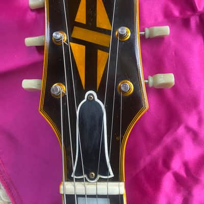 Mavis Tokai Les Paul Custom LC 1985 - GLOSS BLACK - w/Vintage GIBSON Brown Hardshell Case image 4