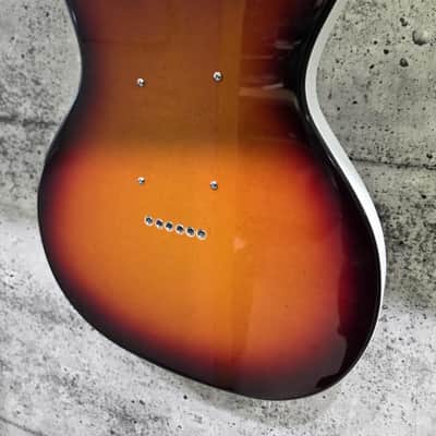 Danelectro D59 12-CS 12 Strings Electric Guitar - 2020's - Sunburst image 6