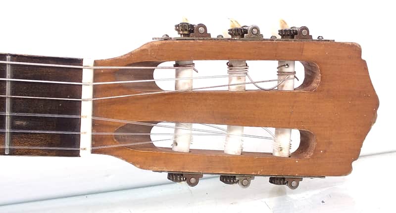 Vintage Zen-On Gut Guitar Seisaku-SHO Japan Model 50 Natural Full