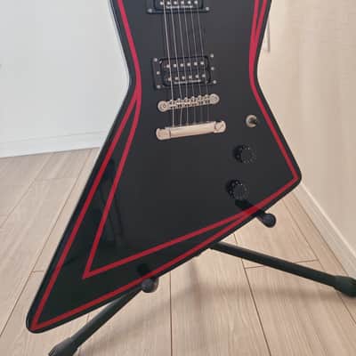 2012 ESP Edwards Explorer Custom Paint One Off - James Hetfield Lawsuit Era Banana Headstock JAPAN MIJ image 2