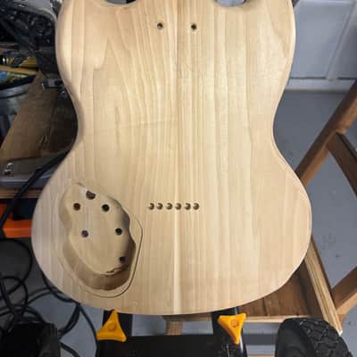 Custom SG Body made for Robot Graves neck. Made in USA. image 2