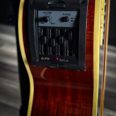 Washburn AB5K Acoustic/Electric Bass - Natural image 4