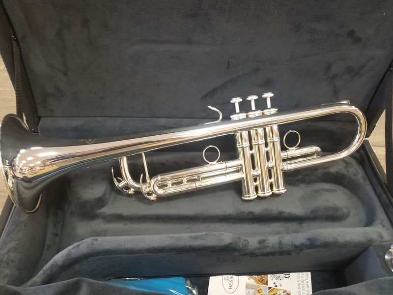 Besson New Standard 111 Silver Trumpet BE-111-2-0 image 1
