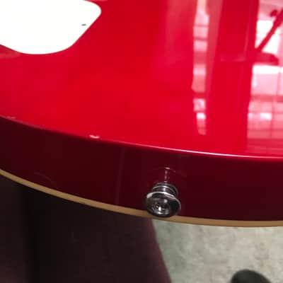 Davison Les Paul copy - Flame cherry image 11