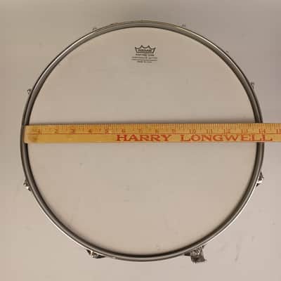 Ludwig 10x14"1969 White Marine Pearl Marching Snare Drum Keystone 3Ply Maple WMP image 19