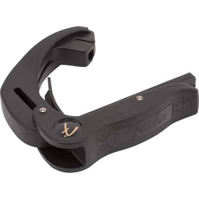 Immagine FENDER SMART CAPO Fingerstyle Black CAPOTASTO PER CHITARRA ELETTRICA ACUSTICA - 1