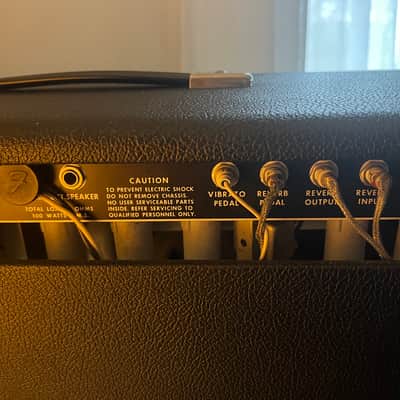 Fender Twin 1968-1969 - Silver face & black image 10