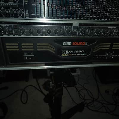 Rack mount case with eq...amp and.. comp ...package Road case - Black silver image 4