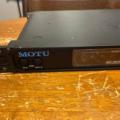 MOTU MIDI Express 128 USB MIDI Interface 2006 - Present - Black image 1