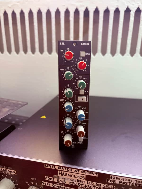 Solid State Logic 611EQ 500-Series Equalizer Module 2012 - Present - Black image 1