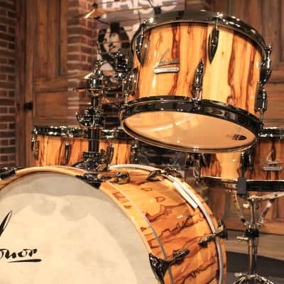 SONOR 150th Anniversary African Marble 4pcs Drum Set - New! image 14