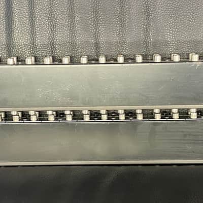 Fostex Model 3010 Patchbay Pair With Patch Cable Snake 1980s - Black image 3