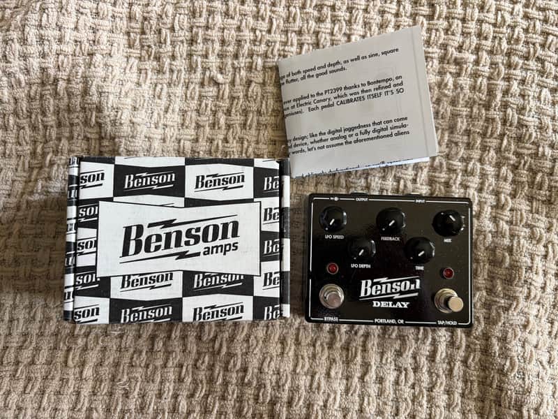 Benson Amps Delay