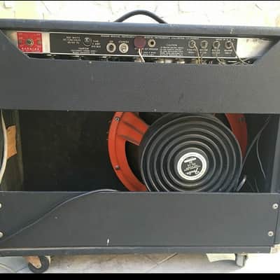 RIF 211 1973 Fender Vibrosonic Reverb Silverface Vintage Cerwin Vega 15" image 11
