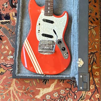2012 Fender Mustang 1973 Reissue Competition Edition - Fiesta Red image 13