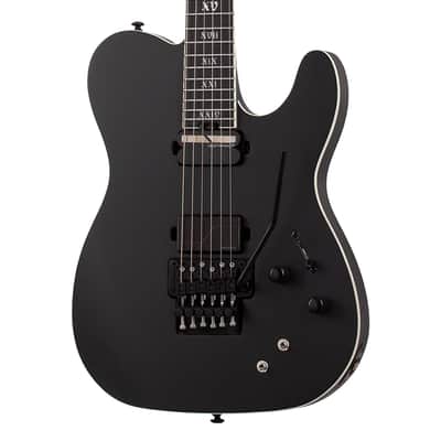 Schecter PT FR-S SLS Elite Evil Twin - Satin Black - Open Box image 1