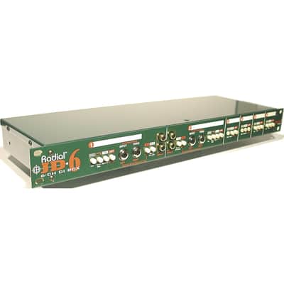 Radial Engineering JD6 6-Channel Rackmount Passive Direct Box image 2