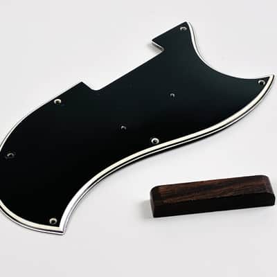 Gibson Vintage EB-0 Pickguard Original 60s - Black image 2