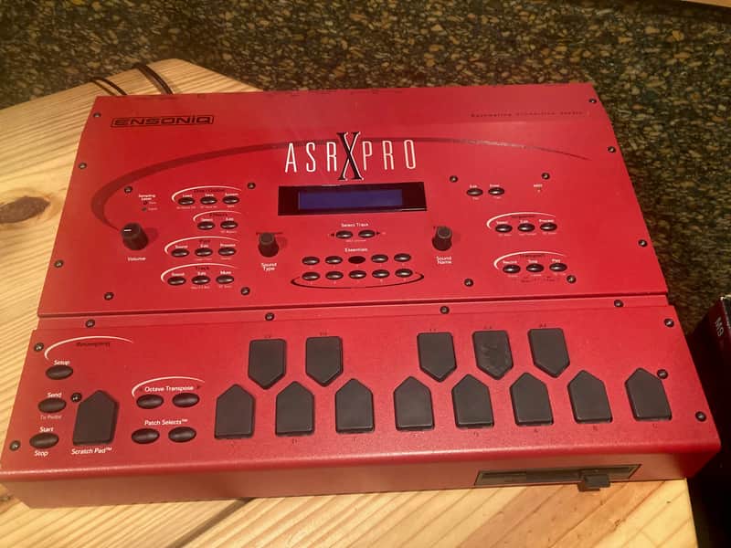Ensoniq ASR-X Pro Resampling Production Studio 1998 - Red image 1