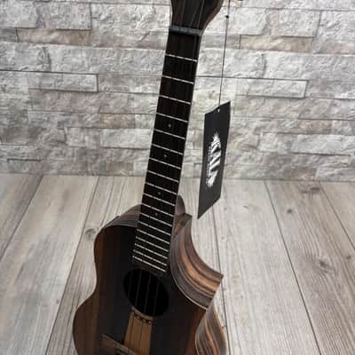 Kala Amara Tri-Top Tenor Ukulele w/ Cutaway & EQ #KA-AM-T-CE image 5
