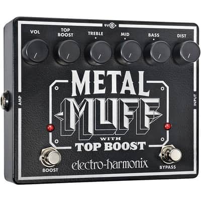 Electro-Harmonix Metal Muff with Top Boost Distortion Pedal image 1