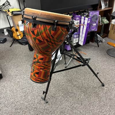 Remo 14'' Djembe, Paulo Mattioli Signature, Used image 9