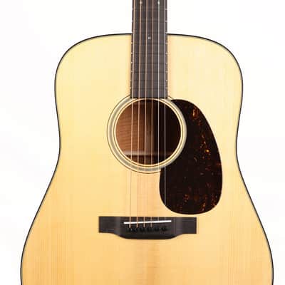 Martin Custom Shop Dreadnought 18 Style Adirondack Spruce and Flamed Mahogany image 4
