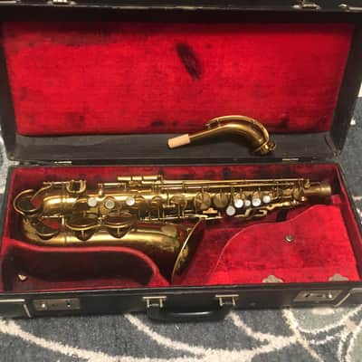 EXCELLENT KING 1945 ZEPHYR  SN2738XX ALTO SAXOPHONE ORIGINAL LAC. 3 RINGS TECH SERVICED READY TO PLAY DOUBLE SOCKET NECK SN MATCH KING CASE imagen 2