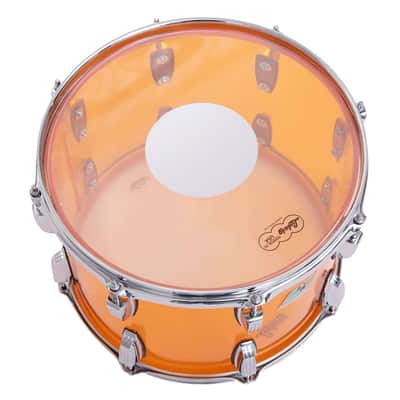 Ludwig Vistalite Amber ZEPP Set 4-piece Shell Pack 14/16/18/26 image 5