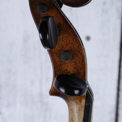 Schweitzer Early 1900s Steiner Model 4/4 Violin Flame Maple Body with Case & Bow image 13