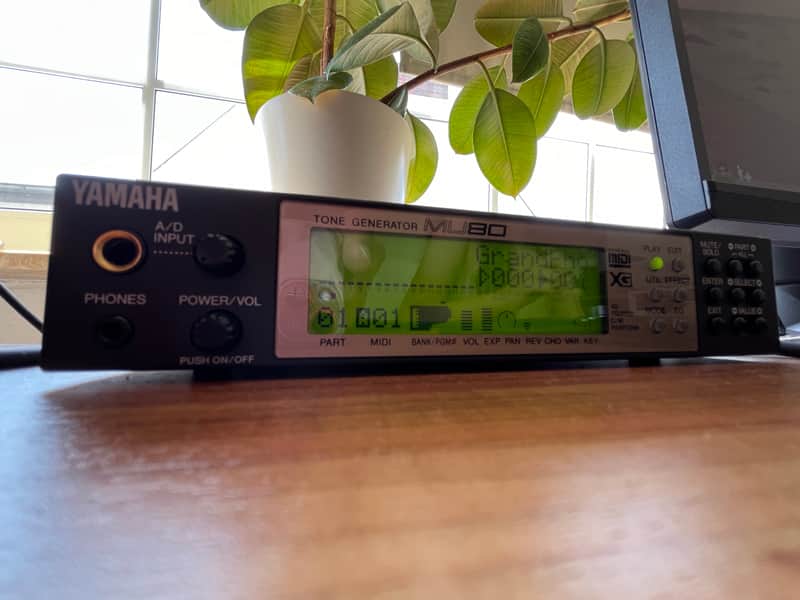 Yamaha MU80 XG MIDI Sound Module image 1