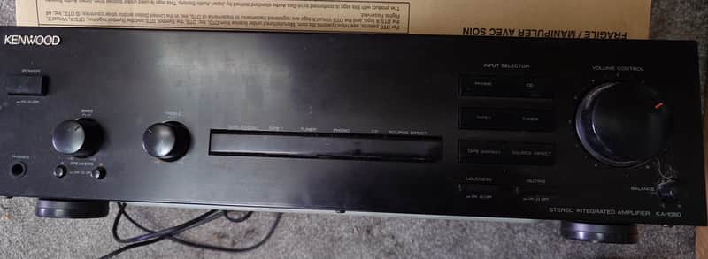 Kenwood KA-1080 1997 - Black image 1