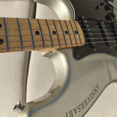 Fender 25th Anniversary Stratocaster 1979 - 1980 Silver Metallic image 11