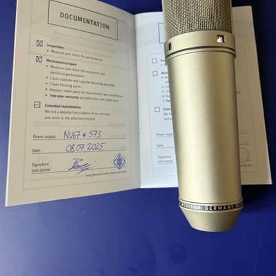 Neumann U 67 from 1964 Tube Condenser  Nickel imagen 8