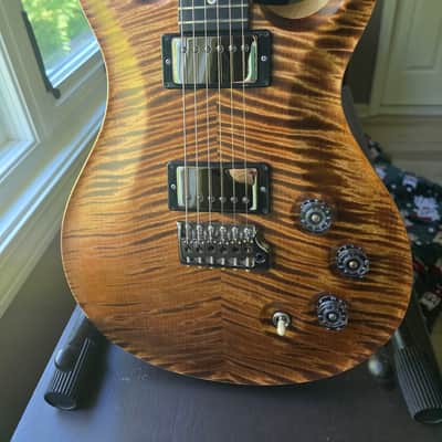 PRS Wood Library 10-top 2024 DGT Copperhead with Korina back and neck image 5