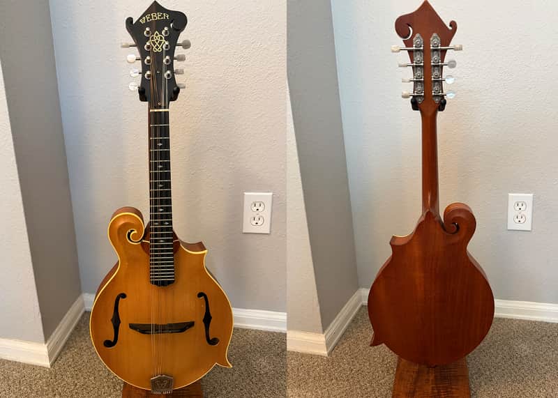 Weber Mandolin Bitterroot F-style 2007 - signed by Bruce Weber image 1