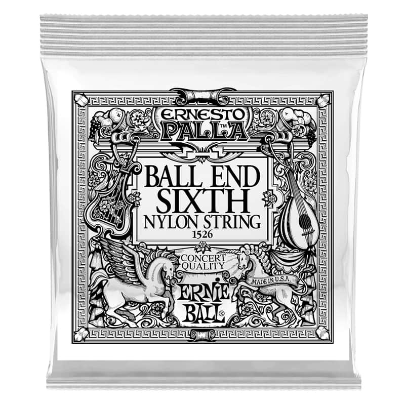 Ernie Ball 1526 Ernesto Palla Gold 6ª Ball End .042 image 1