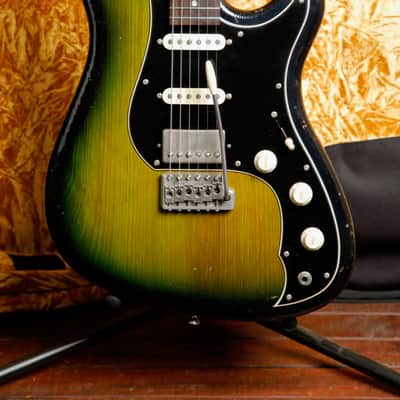 Novo Idris HSS Cat's Eye Burst Electric Guitar image 1