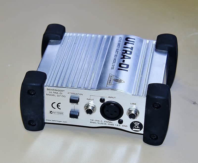 Behringer Ultra-DI DI100 Active Direct Box | Reverb