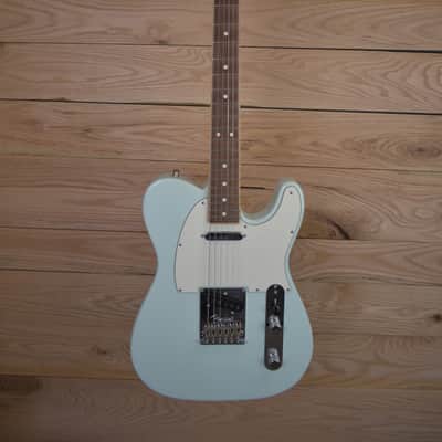 Fender Limited Edition American Standard Telecaster Channel Bound Neck 2016 - Sonic Blue image 1