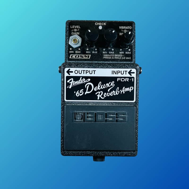 Boss FDR-1 Fender '65 Deluxe Reverb Amp Pedal | Reverb