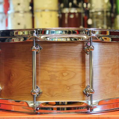 Craviotto Drum Co. Cherry 6.5"x14" Snare Drum image 3