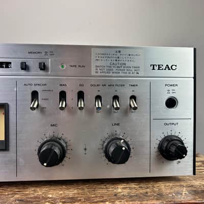 TEAC A-460 Cassette Deck (1977) | Reverb