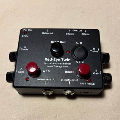 Fire-Eye Red eye twin instrument preamp image 2