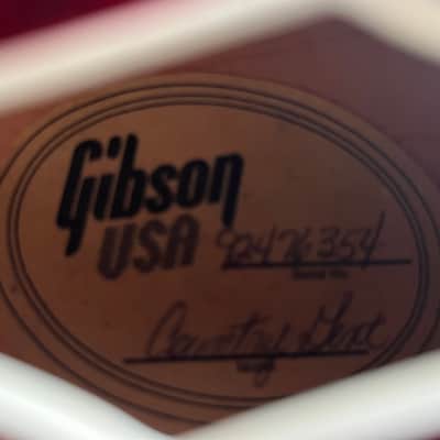Gibson Chet Atkins Country Gentleman 1986 - 2005 - Wine Red image 13